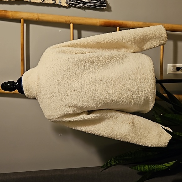 Roots WOODSIDE Zip Sherpa Jacket/Teddy - Picture 5 of 8